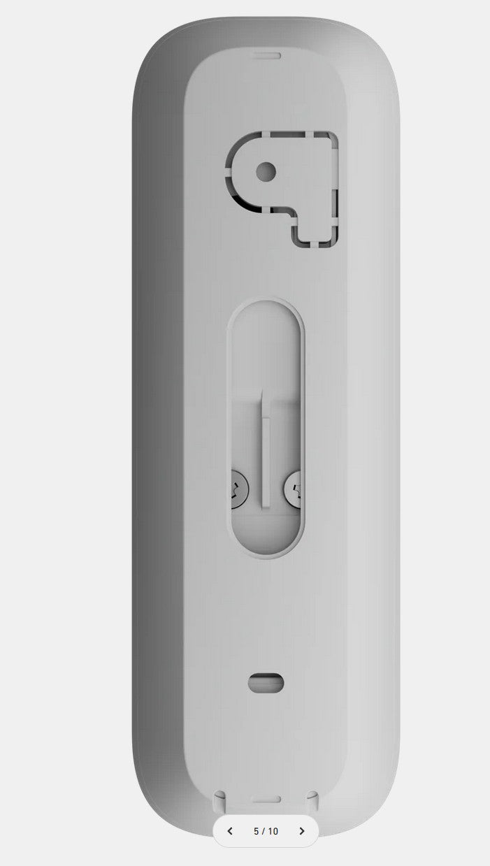 Ajax Video DoorBell with built-in AI, PIR sensor, and control via apps