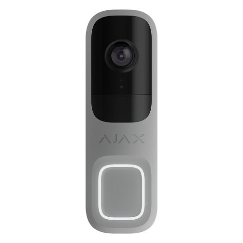 Ajax Video DoorBell with built-in AI, PIR sensor, and control via apps