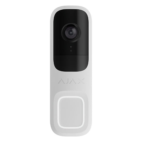 Ajax Video DoorBell with built-in AI, PIR sensor, and control via apps