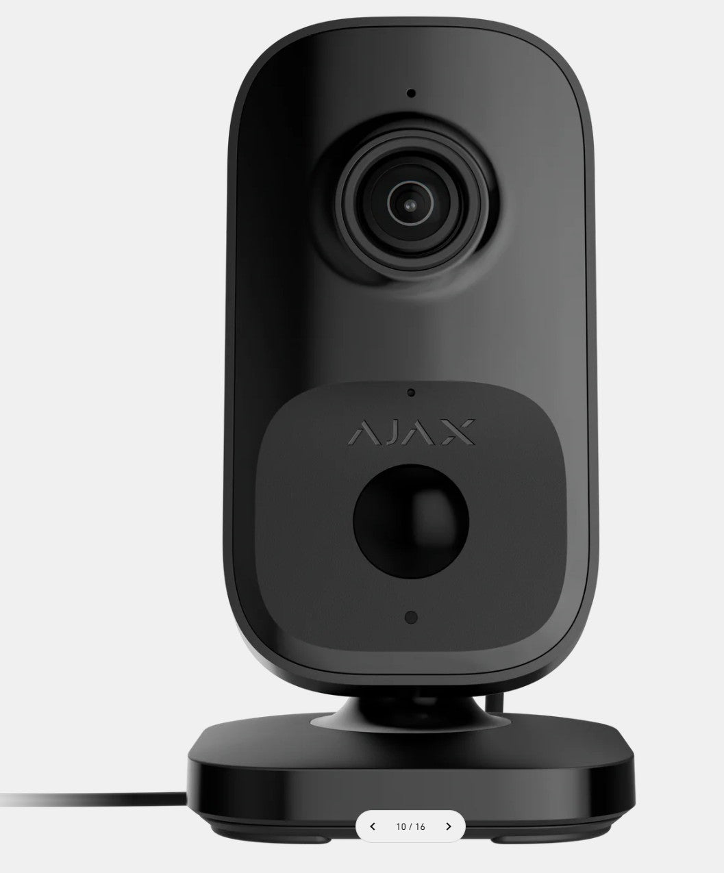 Ajax IndoorCam Indoor Wi-Fi security camera with PIR motion detector and built-in AI