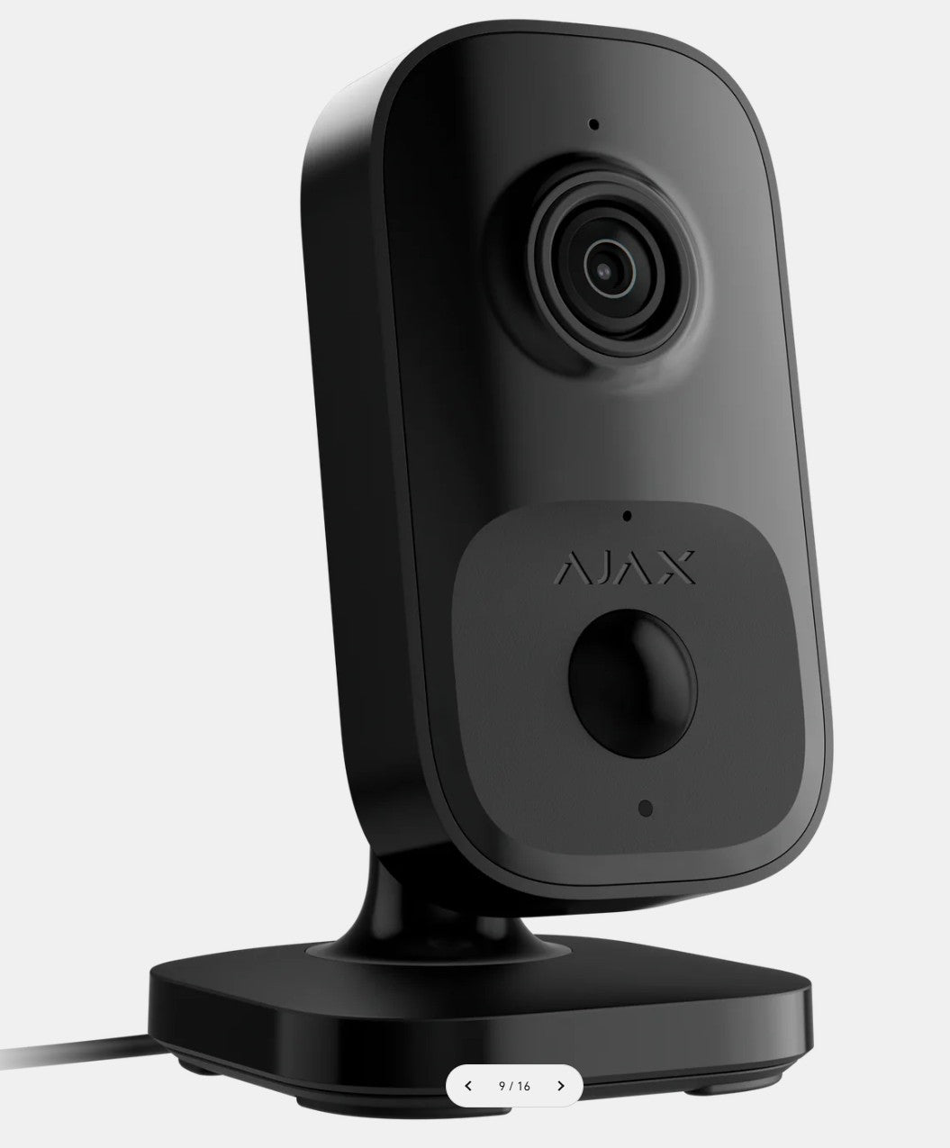 Ajax IndoorCam Indoor Wi-Fi security camera with PIR motion detector and built-in AI