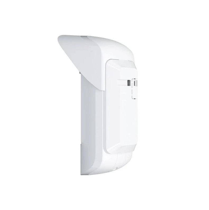 AJAX Wireless Outdoor Motion Detector with Visual Alarm Verification, Anti-Masking, and Pet Immunity, White