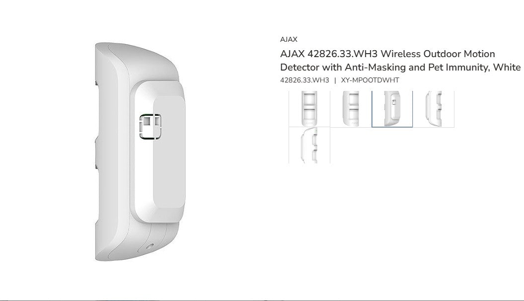 Ajax MotionProtect Outdoor Wireless Motion Detector