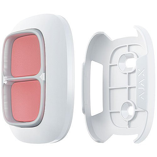 AJAX 42807.82.WH Bracket to Fix Button or Double Button on Surfaces, White