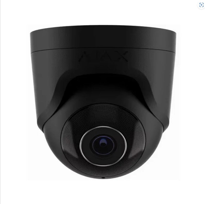 Ajax TurretCam Wired POE Infrared (IR) CCTV Surveillance Camera with AI People, Vehicle, Animal Recognition, 5 - 8 MP, 75-110 Angle, NDAA Compliant