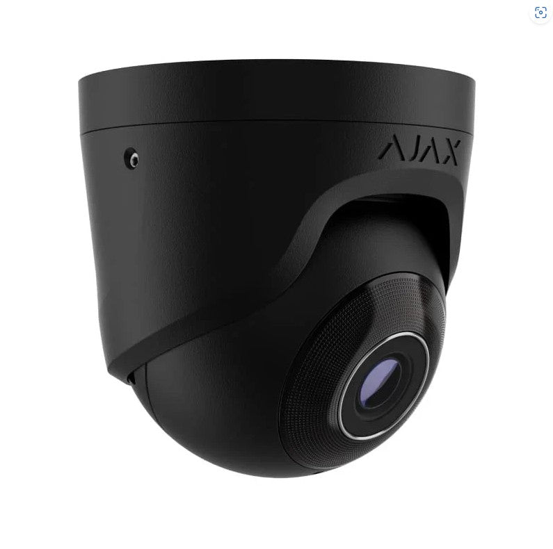 Ajax TurretCam Wired POE Infrared (IR) CCTV Surveillance Camera with AI People, Vehicle, Animal Recognition, 5 - 8 MP, 75-110 Angle, NDAA Compliant