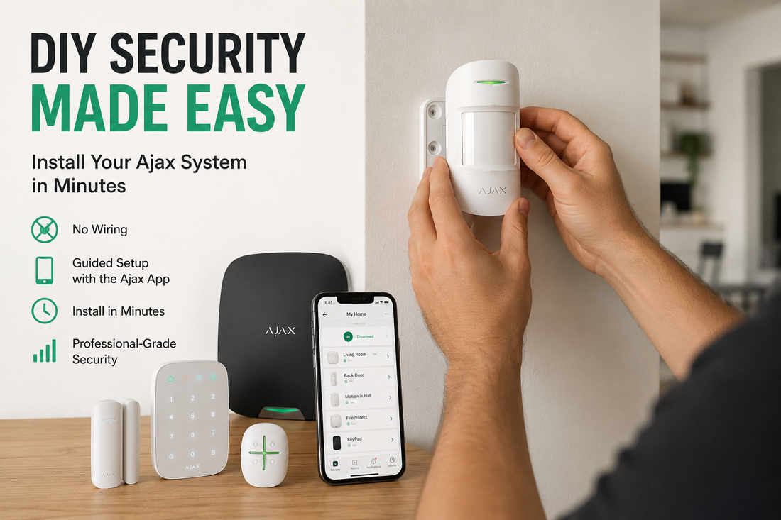 DIY Ajax Alarm Installation | Easy Wireless Security System