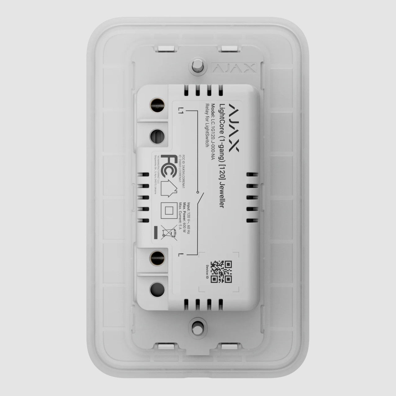 Ajax LightSwitch (1-gang) [120V] Jeweller