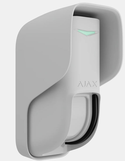 Ajax Curtain Outdoor Jeweller dual-technology motion detector for narrow sectors