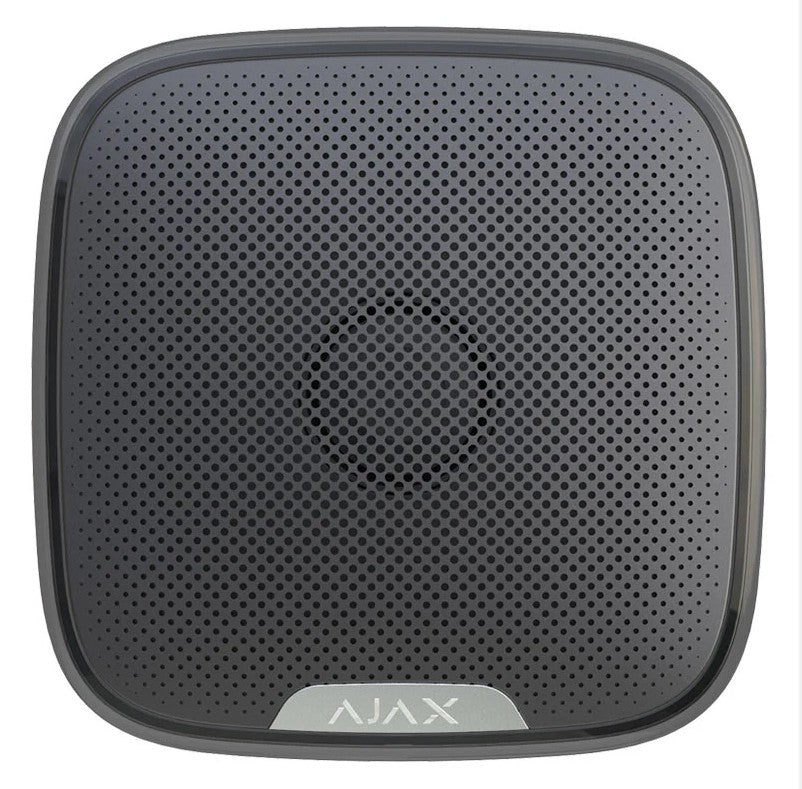 Ajax Wireless StreetSiren, 85 dB to 113 dB