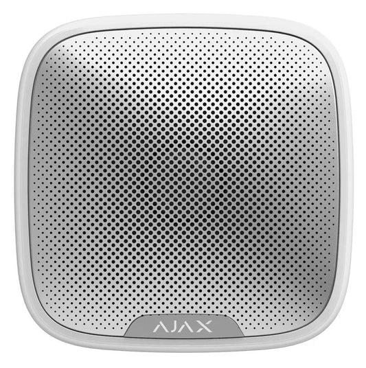 Ajax Wireless StreetSiren, 85 dB to 113 dB