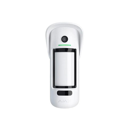 AJAX 57540.121.WH3 Outdoor Wireless MotionCam (PhOD) Jeweller, IR Motion Detector with Photo Camera, White