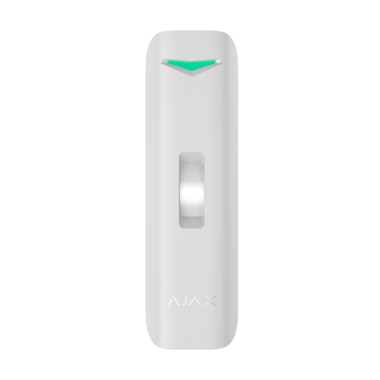 Ajax Curtain Outdoor Mini Jeweller wireless outdoor motion detector front