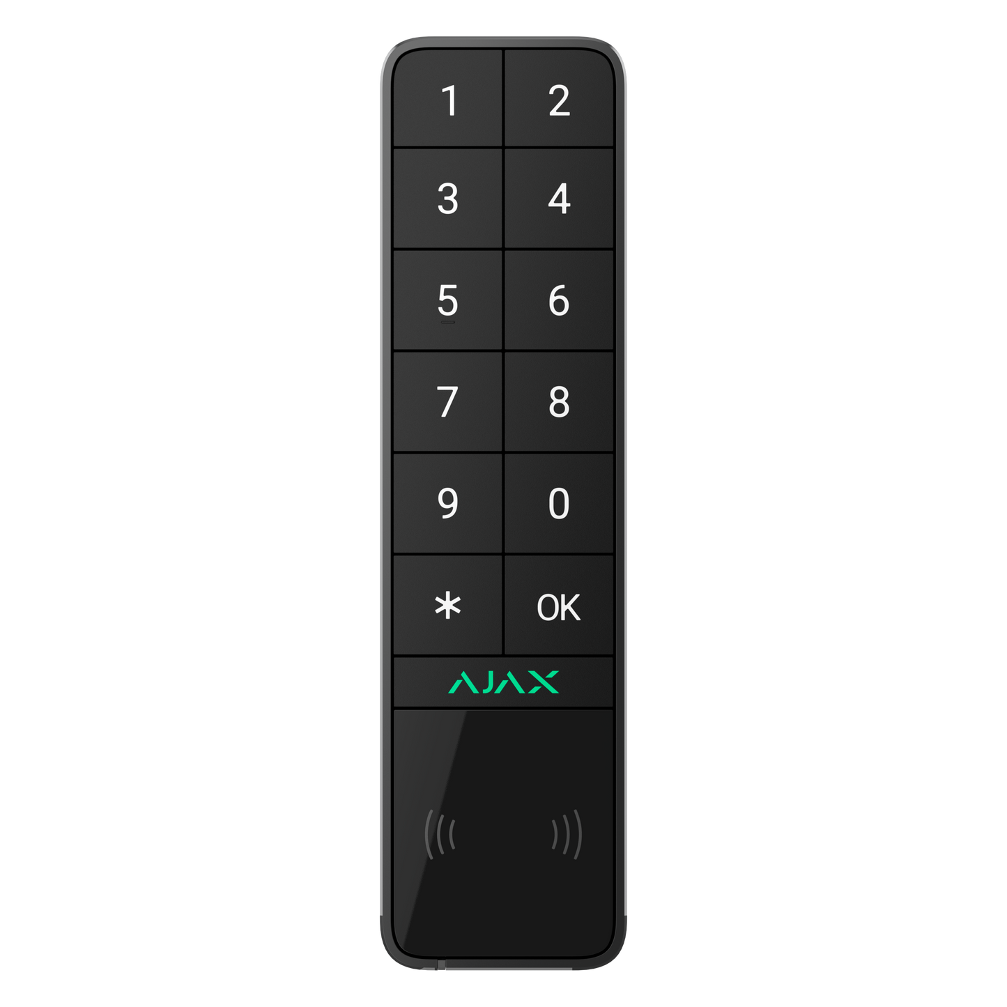 ajax outdoor jeweller keypad front