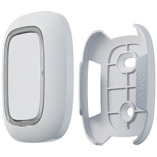 AJAX 42807.82.WH Bracket to Fix Button or Double Button on Surfaces, White
